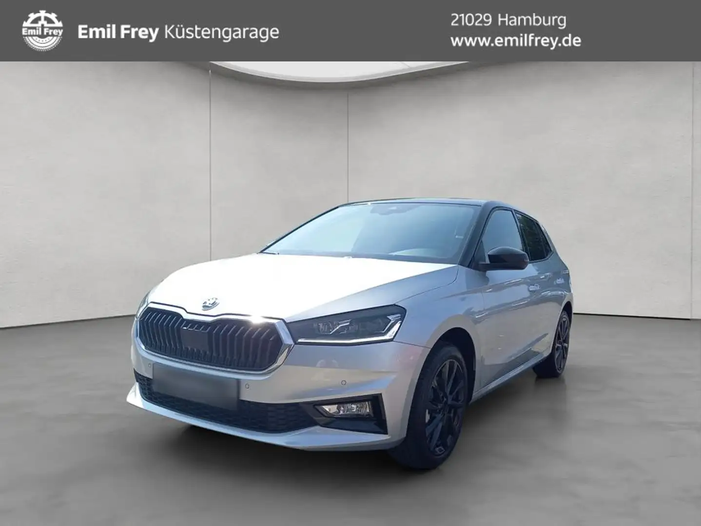 Skoda Fabia 1.0 TSI DSG NAVI LED RFK PDC Argento - 1