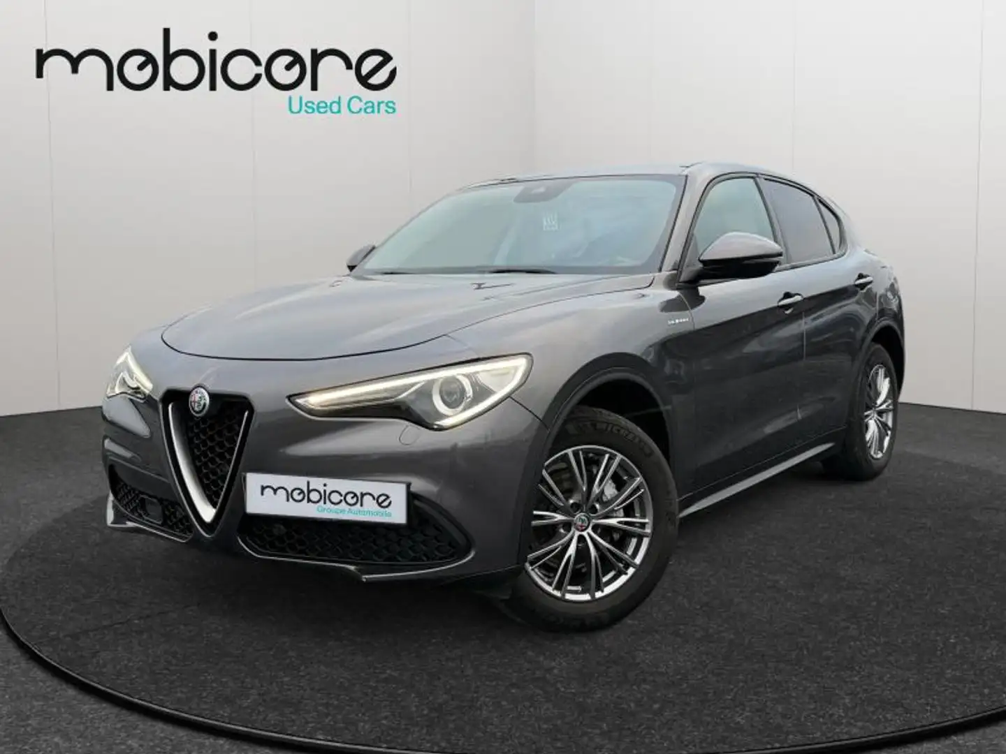 Alfa Romeo Stelvio Q4 / Diesel Grau - 1