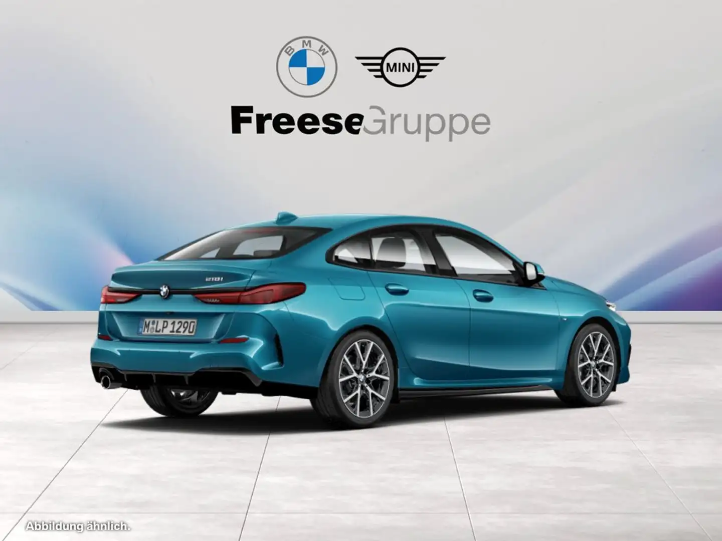 BMW 218 i Gran Coupé M Sport Head-Up HiFi DAB WLAN Albastru - 2