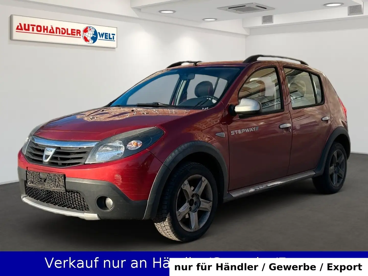 Dacia Sandero 1.6i Stepway 1.Hand Klimaanlage AHK Rot - 1