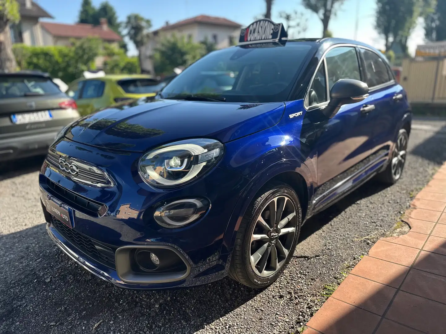 Fiat 500X 500X Mtj 95cv Sport Full LED Euro 6D PREZZO REALE! Blu/Azzurro - 2