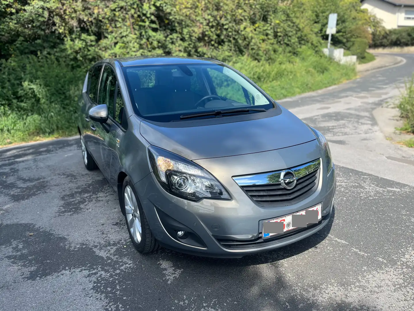 Opel Meriva Active 1.4 Automatik / 1. Hand / Tüv neu Euro 6 Gris - 2