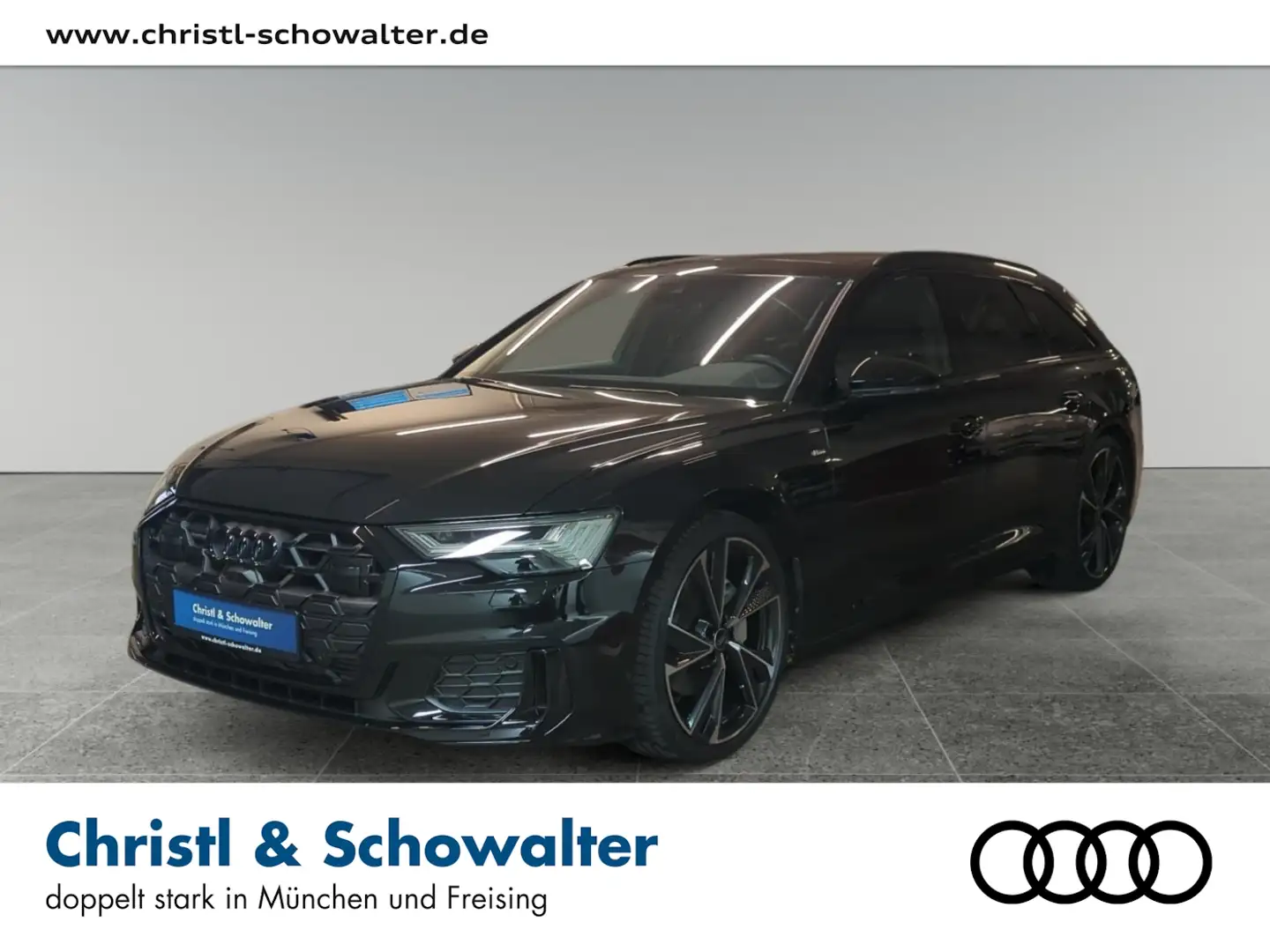 Audi A6 Avant 45 TFSI quattro S line AHK MATRIX PANO Schwarz - 1