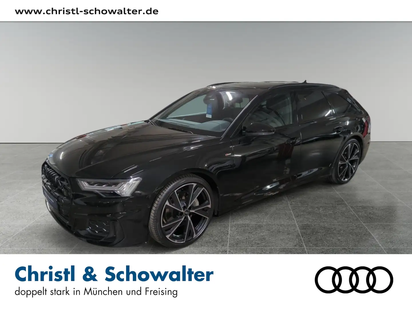 Audi A6 Avant 45 TFSI quattro S line AHK MATRIX PANO Schwarz - 1