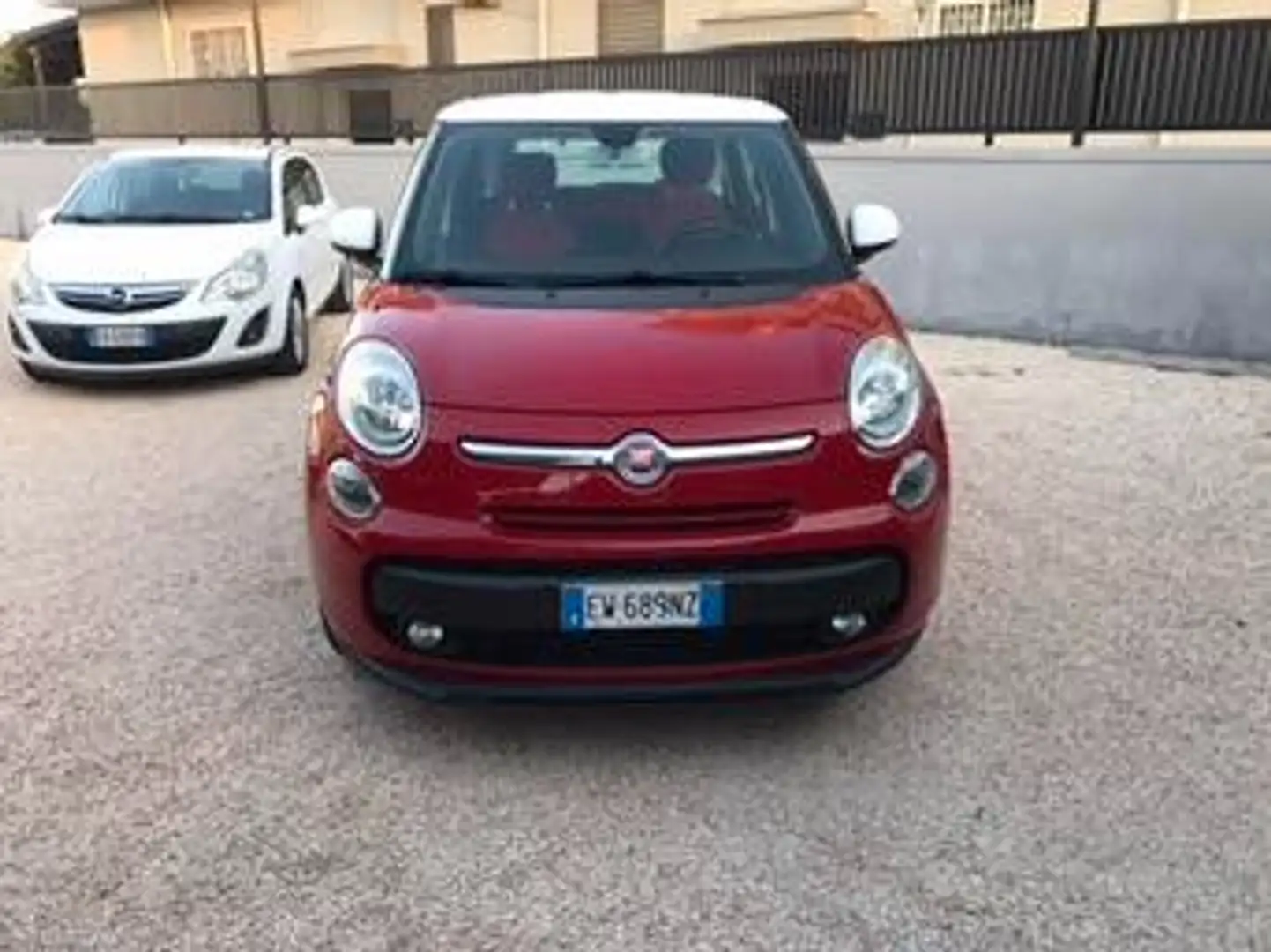 Fiat 500L 500L 2012 0.9 t.air t. natural power Lounge 80cv Rosso - 2