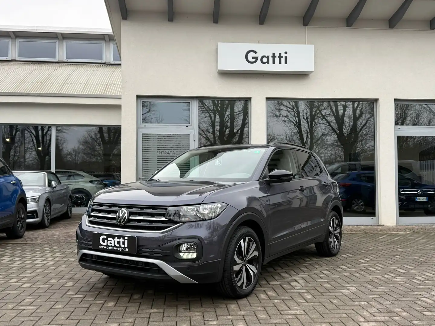 Volkswagen T-Cross T-Cross 2019 1.0 tsi Advanced 110cv dsg Gris - 1