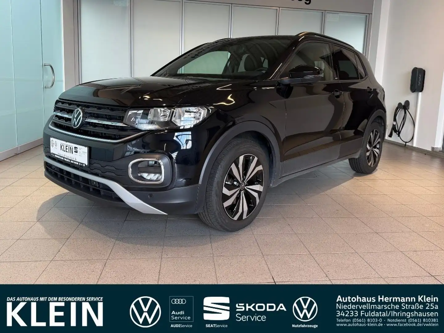 Volkswagen T-Cross Active 1.5 TSI ACC, Digital Cockpit Pro, App-Conne Schwarz - 1
