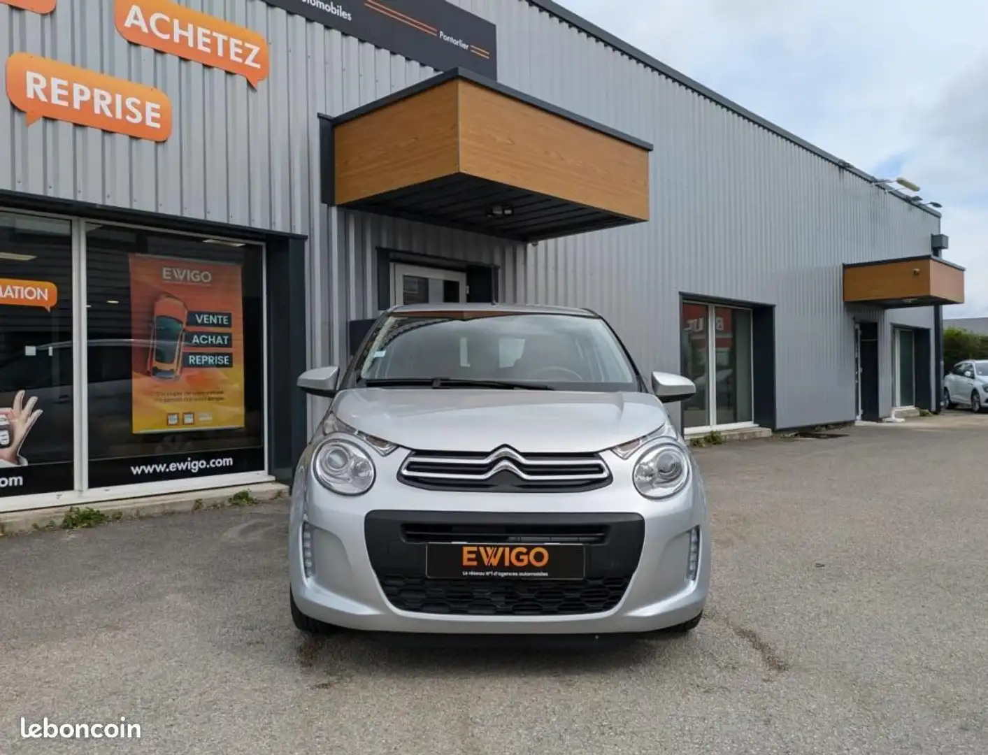Citroen C1 Citroën 1.0 VTI 70ch FEEL Gris - 2