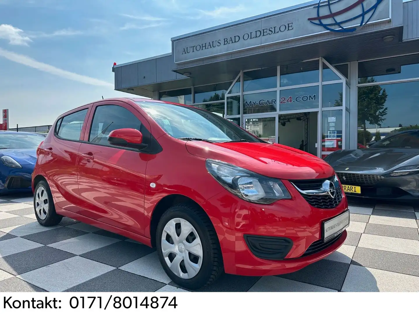 Opel Corsa Opel Karl Edition  Klima,Hu neu,5 Türig Rot - 1
