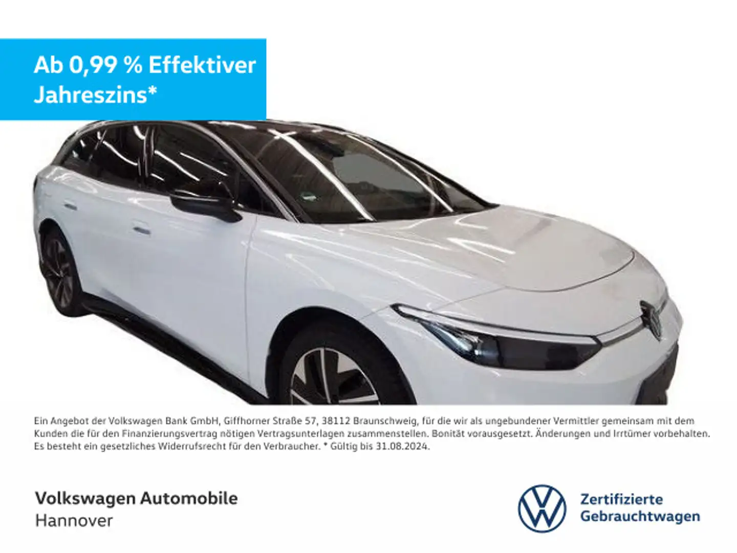 Volkswagen ID.7 Tourer Pro S Navi Pano AHK WP Harman Travel Weiß - 1