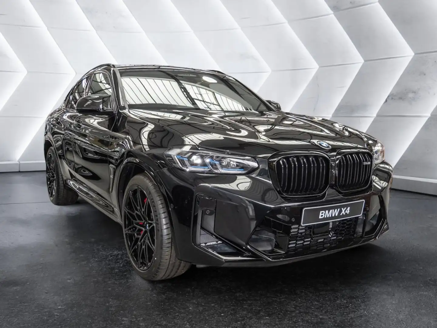 BMW X4 M Competition NAVI ACC HUD PANO LASER 360° Schwarz - 2