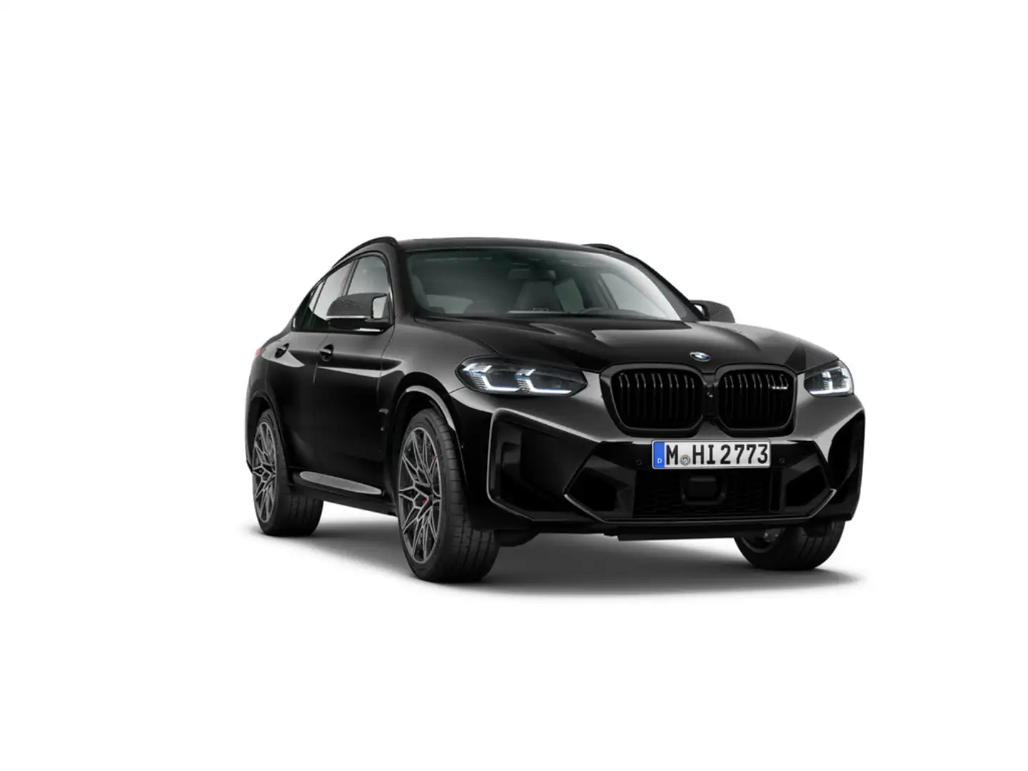 BMW X4 M Competition FACEL. LED PANO LASER 360° Чорний - 2