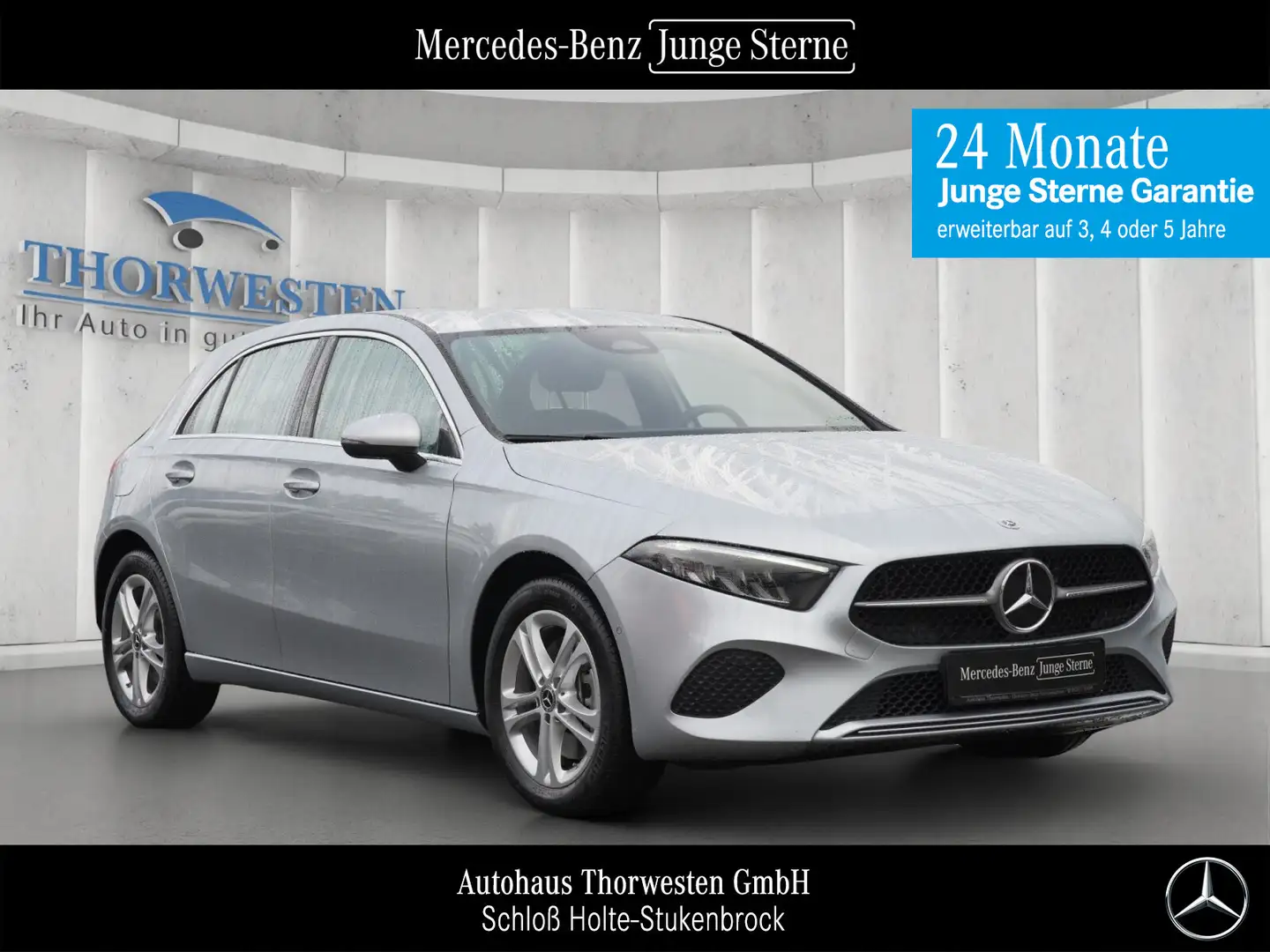 Mercedes-Benz A 250 A 250 e Kompaktlimousine Progressive Advanced Winter Silber - 1