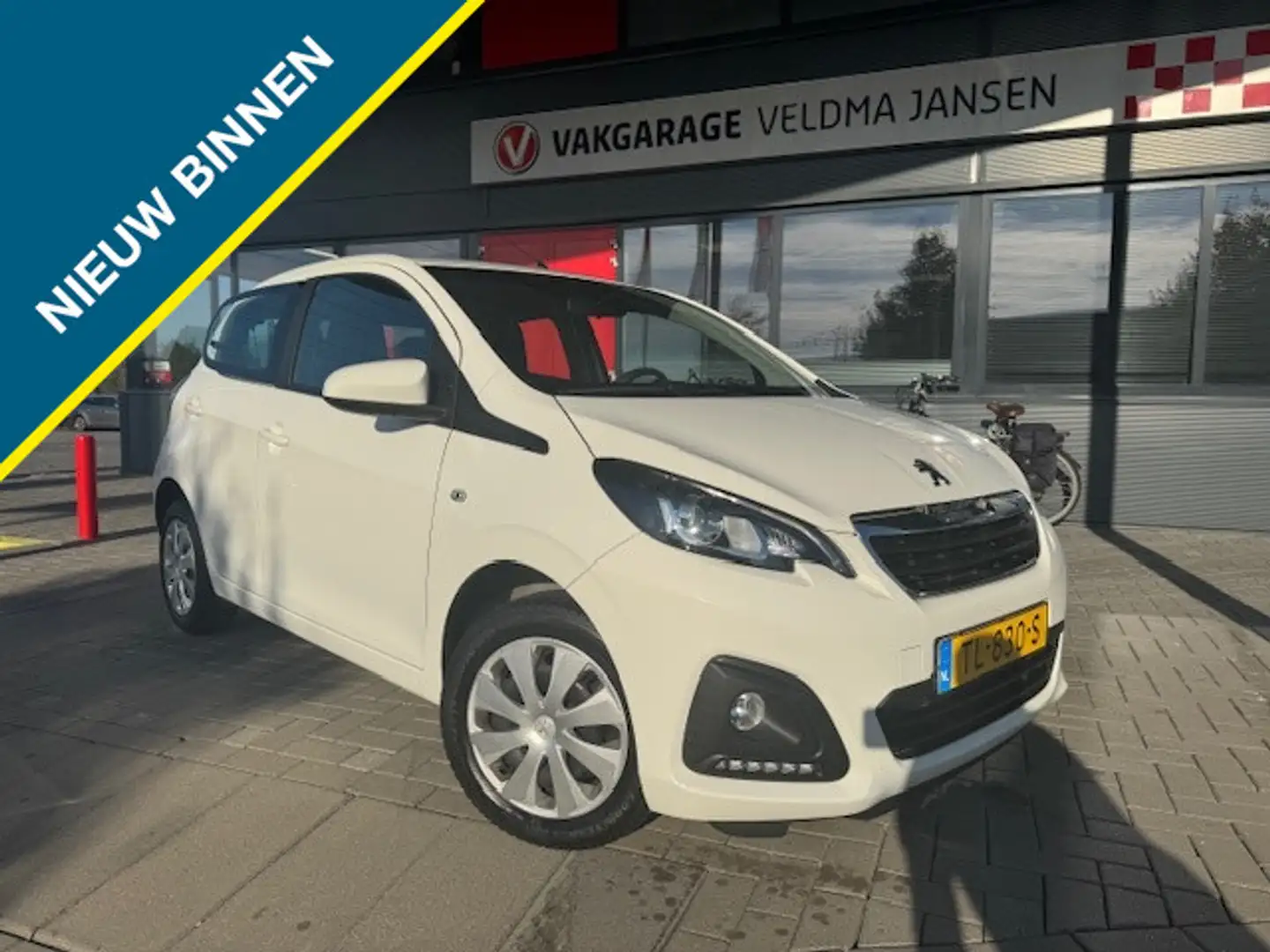 Peugeot 108 1.0 e-VTi ACTIVE 5-DRS + AIRCO/LED Wit - 1