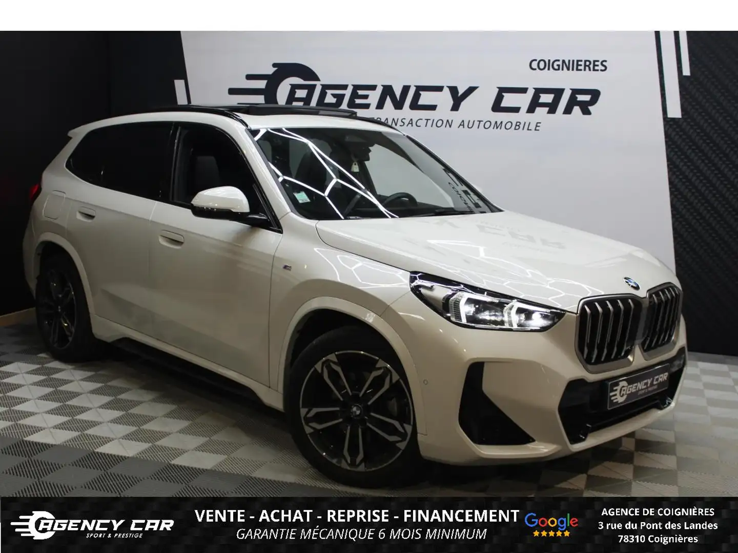 BMW X1 sDrive 18i DKG  U11 M Sport Oirigine FR Blanc - 1
