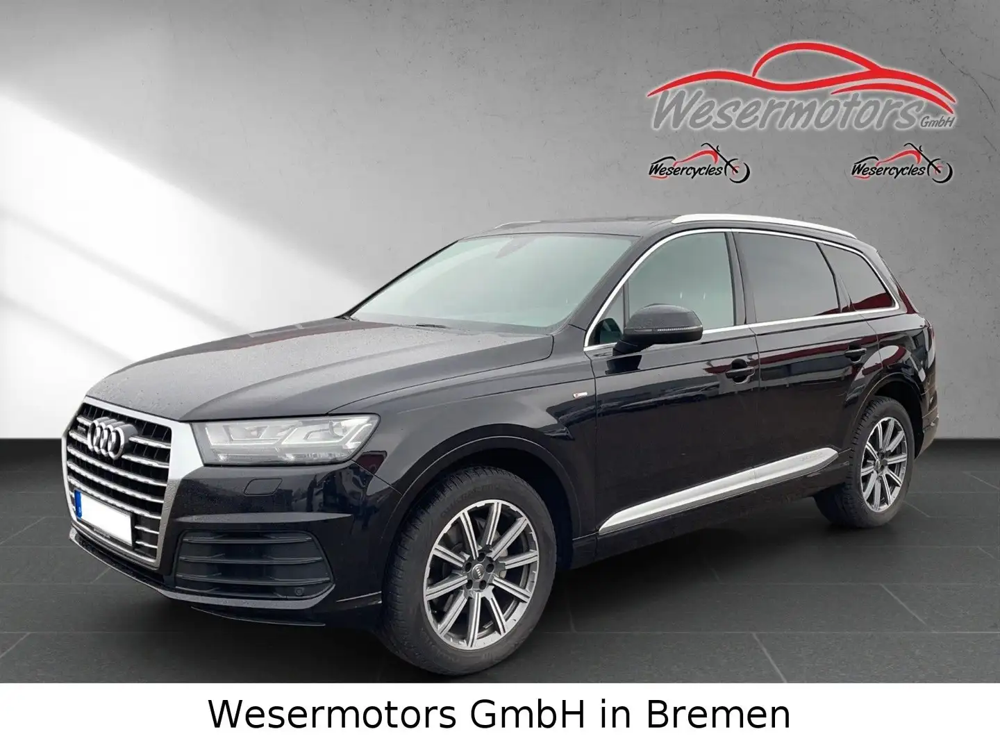 Audi Q7 3.0 TDI quattro tiptronic / S-Line Zwart - 1