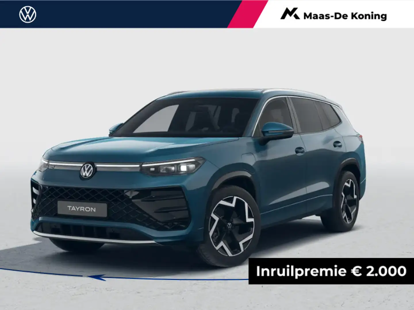 Volkswagen Tayron R-Line-Edition 1.5 eHybrid 272 pk 6 versn. DSG · A Blauw - 1