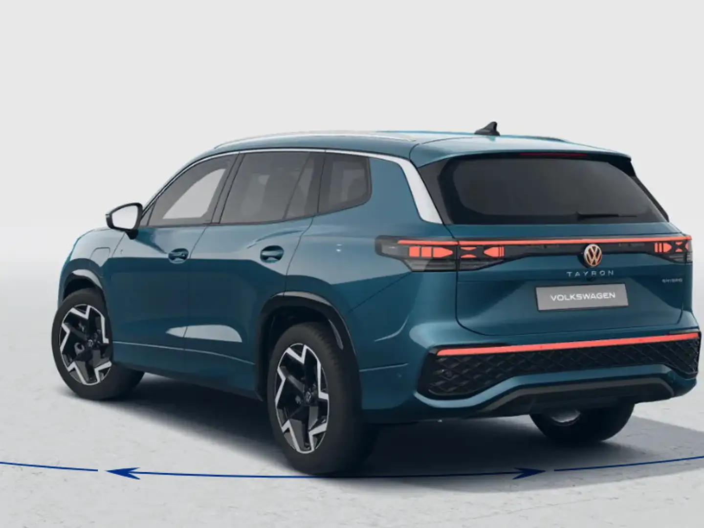 Volkswagen Tayron R-Line-Edition 1.5 eHybrid 272 pk 6 versn. DSG · A Blauw - 2