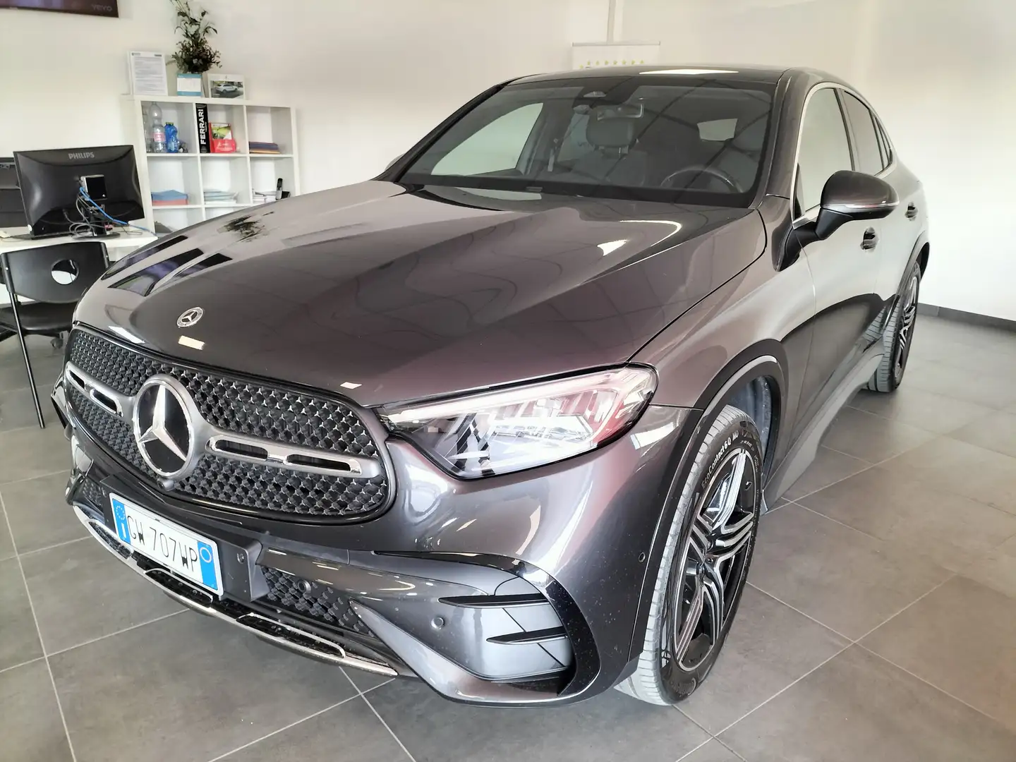 Mercedes-Benz GLC 300 GLC Coupe 300 de phev AMG Line Premium 4matic auto Nero - 1