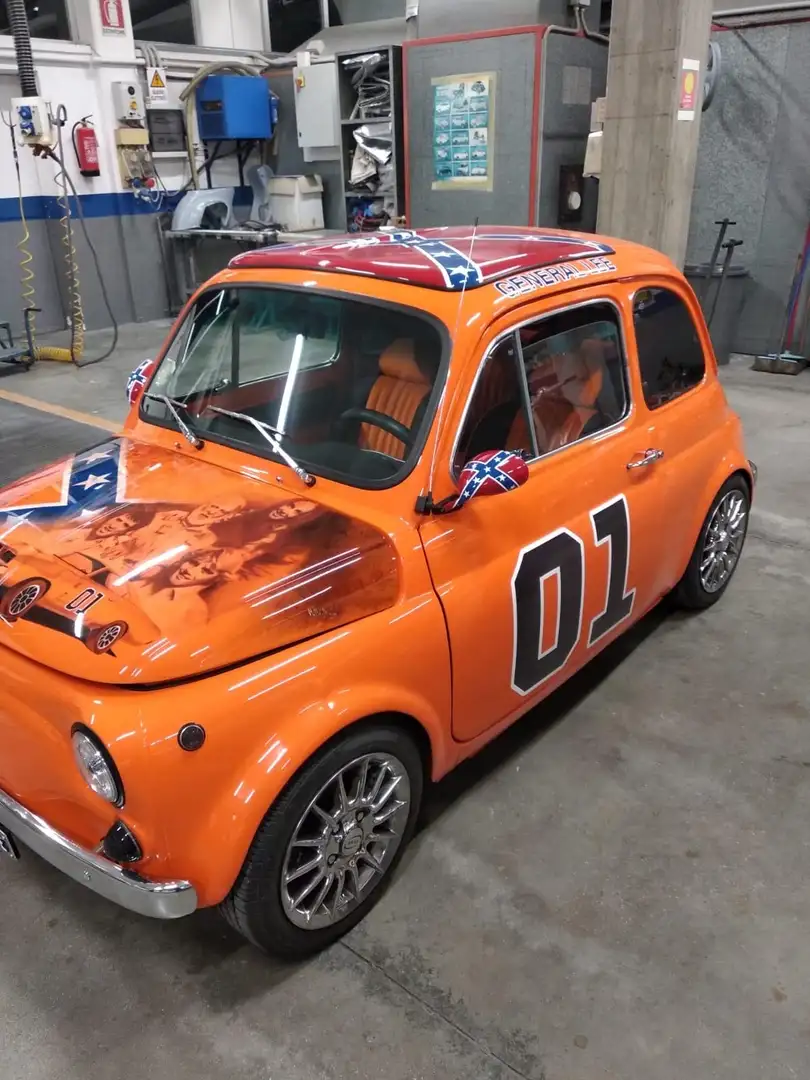 Fiat 500L Nero e arancione Portocaliu - 2