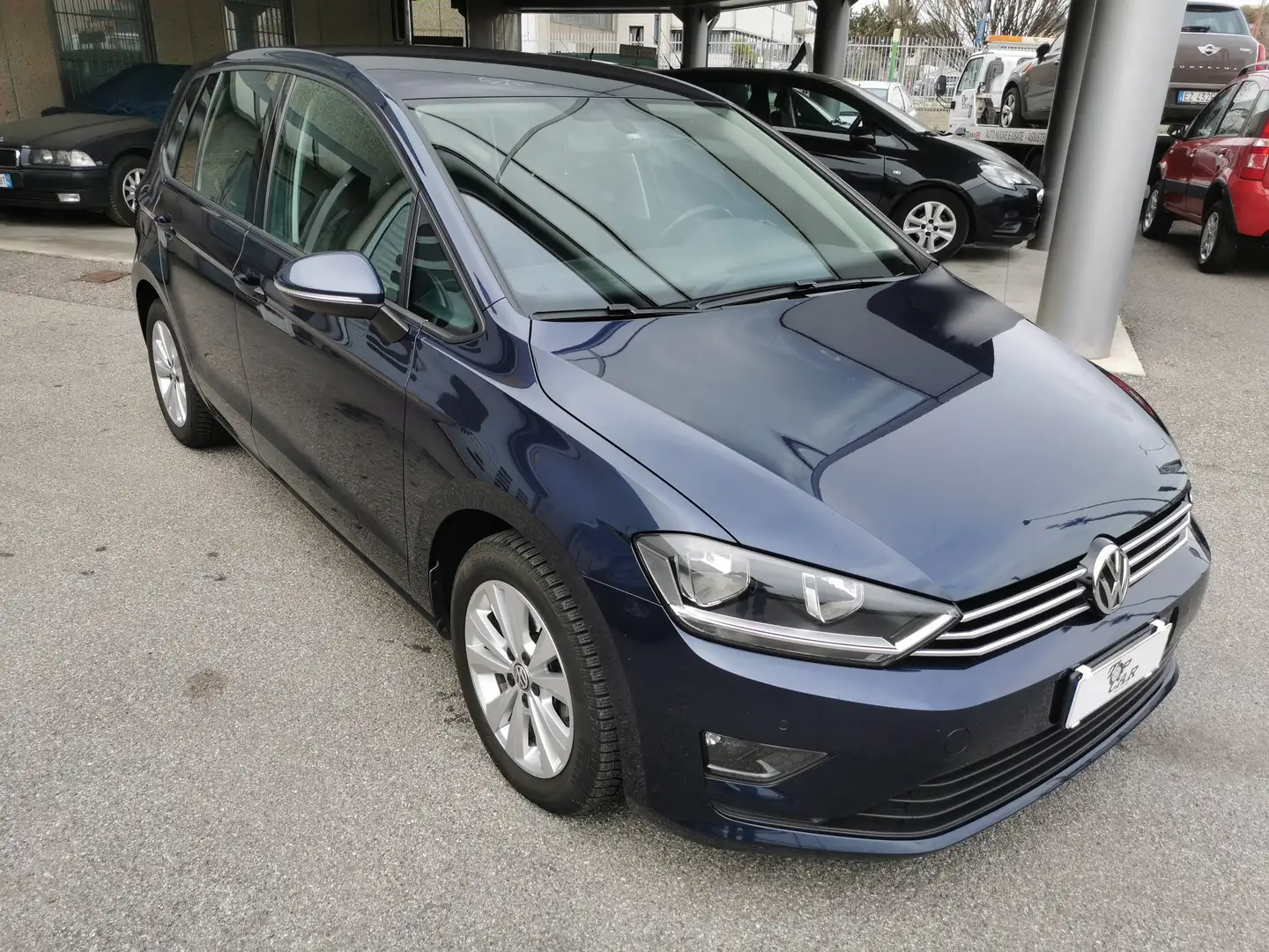 Volkswagen Golf Sportsvan 1.6 tdi  Executive (business) 110cv Blu/Azzurro - 2