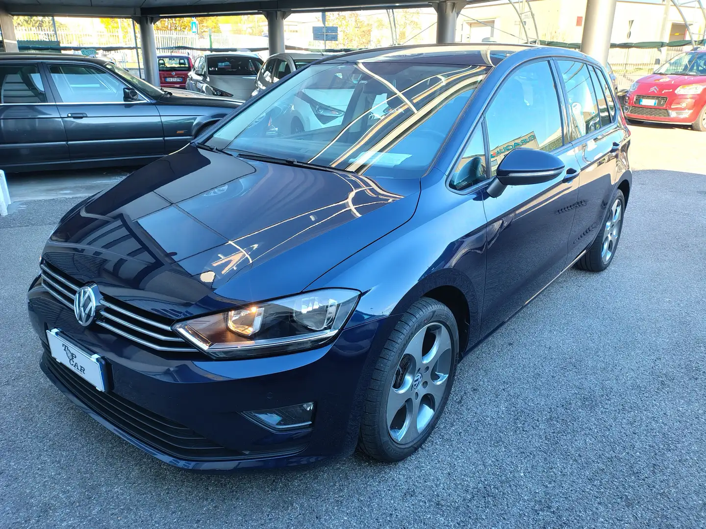 Volkswagen Golf Sportsvan 1.6 tdi Executive (business) 110cv Blu/Azzurro - 1