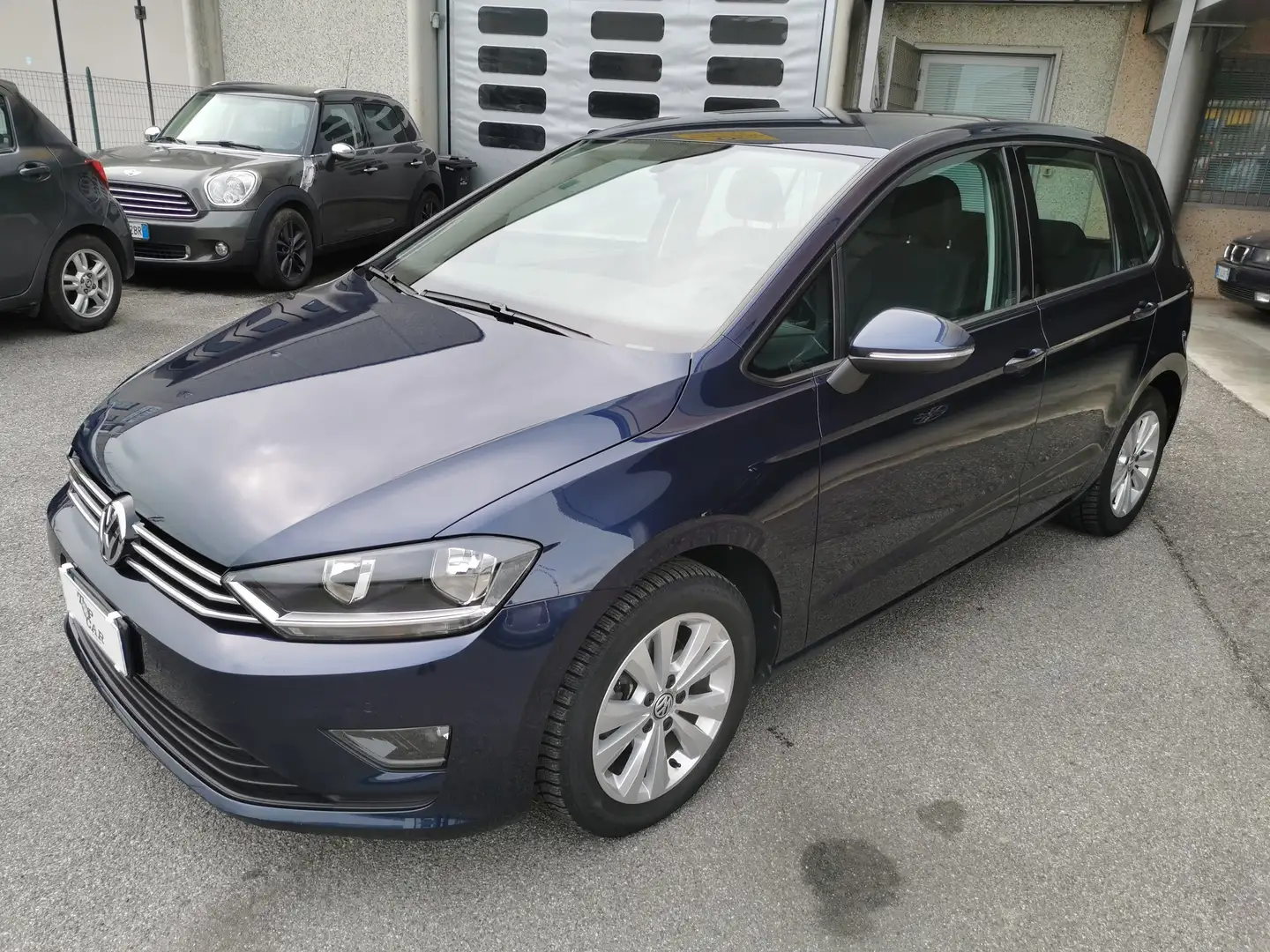Volkswagen Golf Sportsvan 1.6 tdi  Executive (business) 110cv Blu/Azzurro - 1