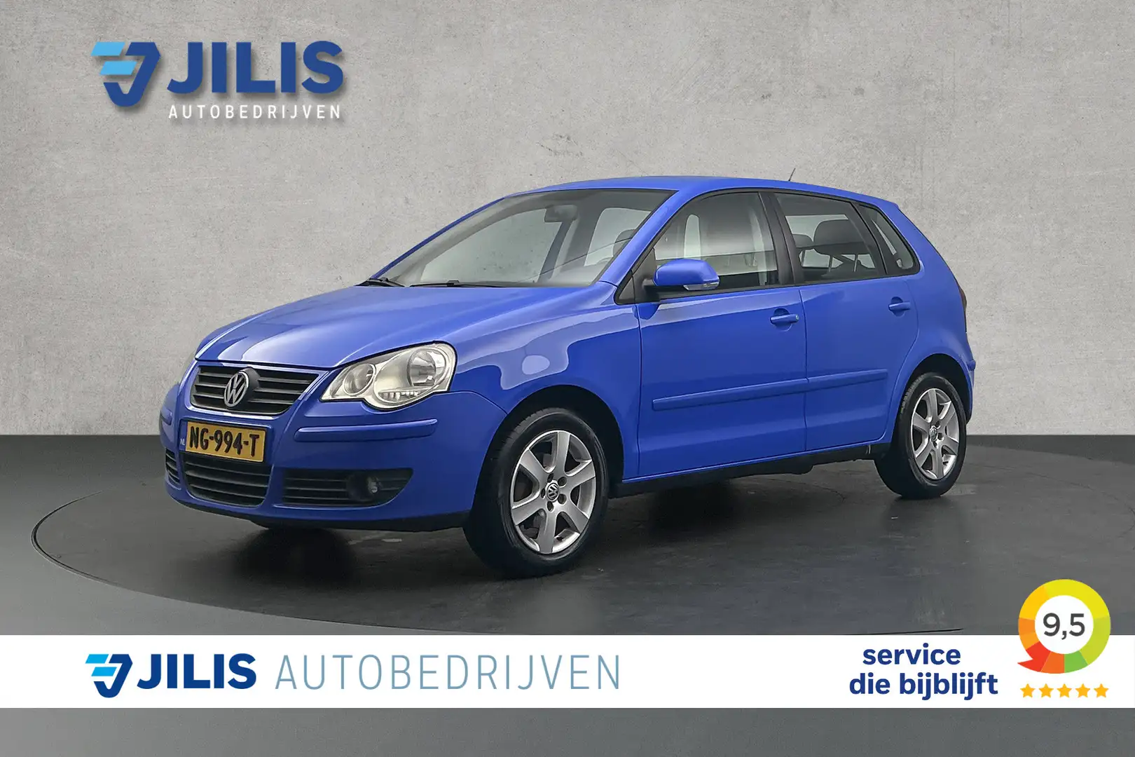 Volkswagen Polo 1.2-12V Optive | Airco | Cruise control | Parkeers Blauw - 1