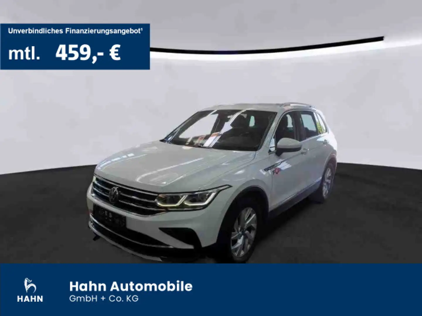 Volkswagen Tiguan 2.0 TDI DSG Elegance AHK Matrix Harman Weiß - 1