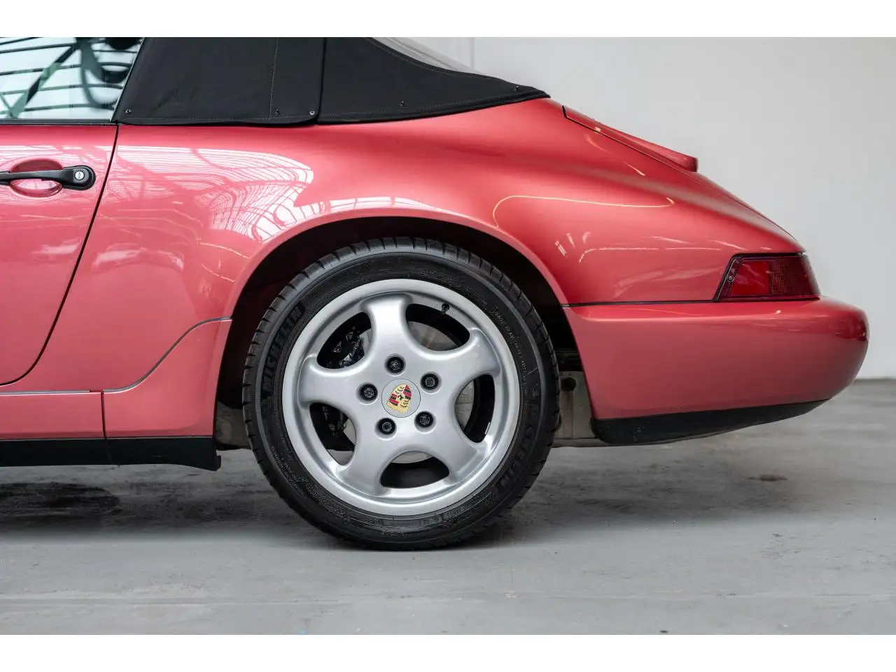 Porsche 911 964 Carrera 2 Cabriolet *Boîte manuelle / Himber Rot Metallic*, foto 10