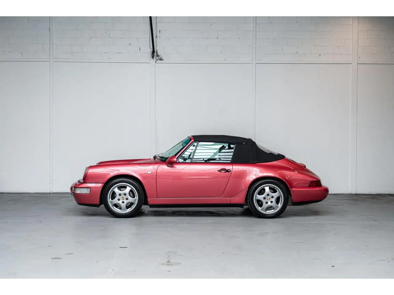 Porsche 911 964 Carrera 2 Cabriolet *Boîte manuelle / Himber Rot Metallic*, foto 8