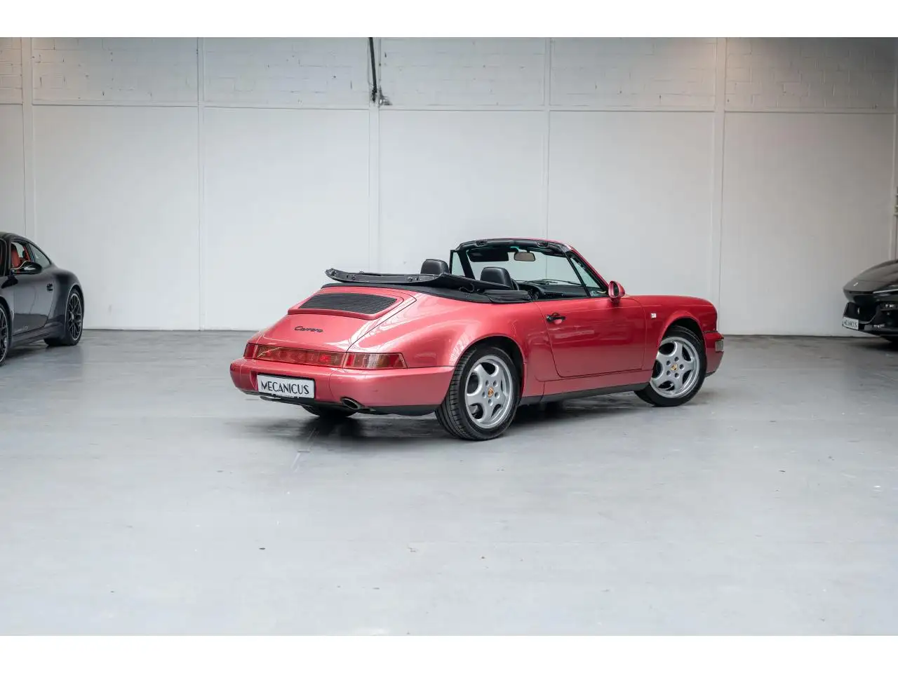 Porsche 911 964 Carrera 2 Cabriolet *Boîte manuelle / Himber Rot Metallic*, foto 3