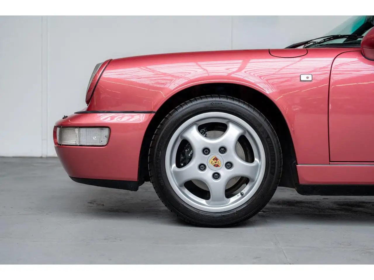 Porsche 911 964 Carrera 2 Cabriolet *Boîte manuelle / Himber Rot Metallic*, foto 9