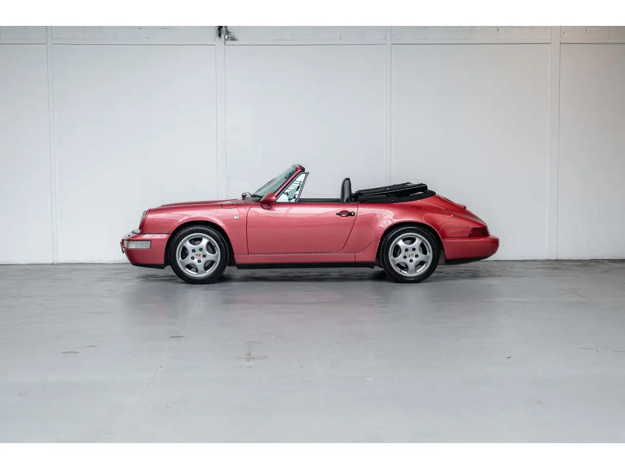 Porsche 911 964 Carrera 2 Cabriolet *Boîte manuelle / Himber Rot Metallic*, foto 7