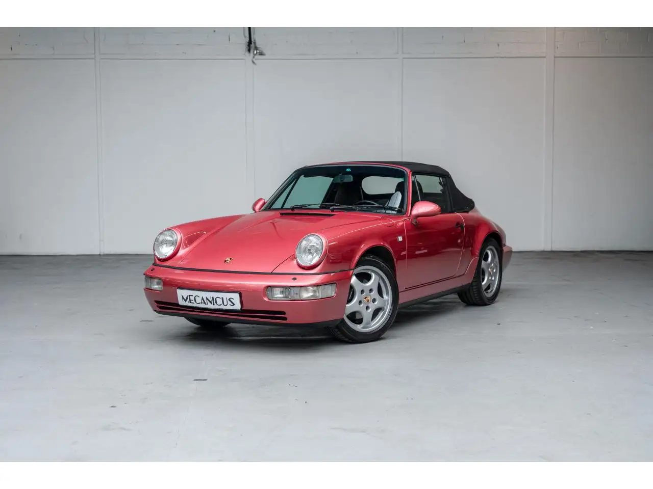 Porsche 911 964 Carrera 2 Cabriolet *Boîte manuelle / Himber Rot Metallic*, foto 2