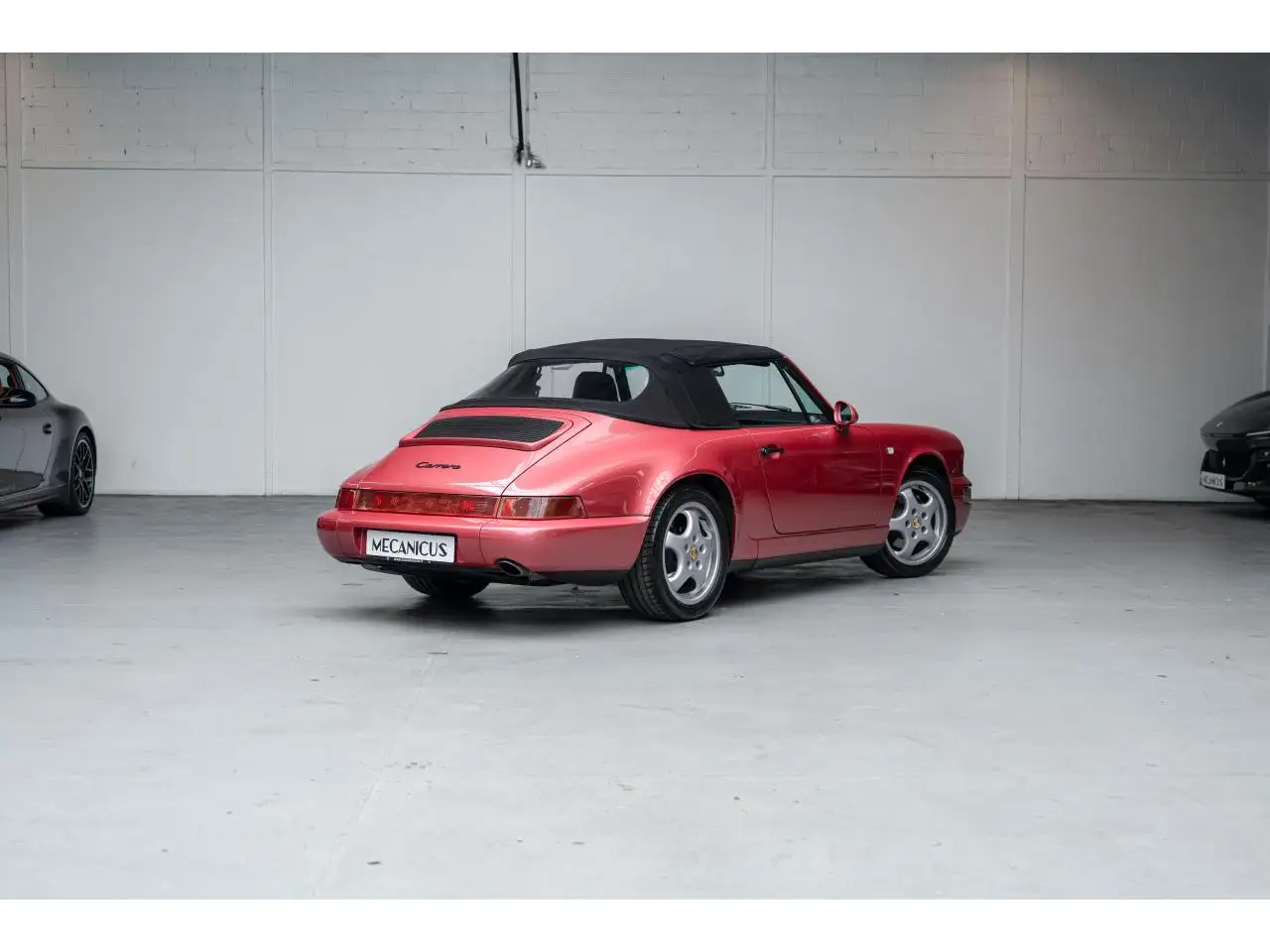 Porsche 911 964 Carrera 2 Cabriolet *Boîte manuelle / Himber Rot Metallic*, foto 4
