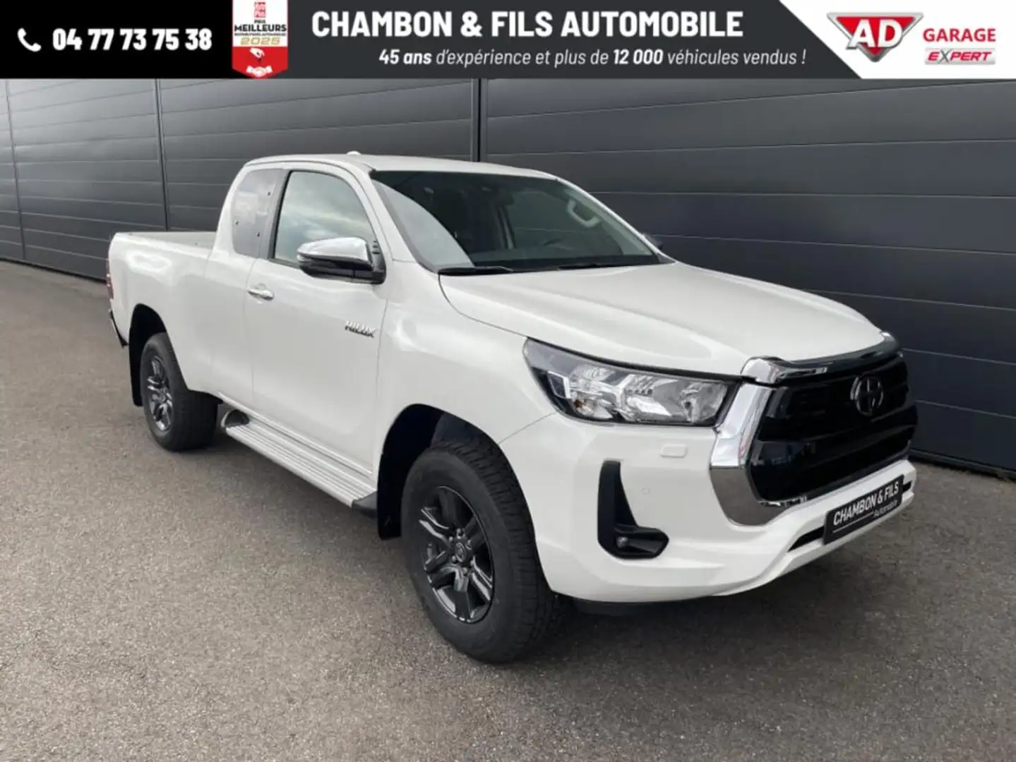 Toyota Hilux X-TRA CABINE CAB 4WD 2.4L 150 D-4D BVA LEGENDE Alb - 1