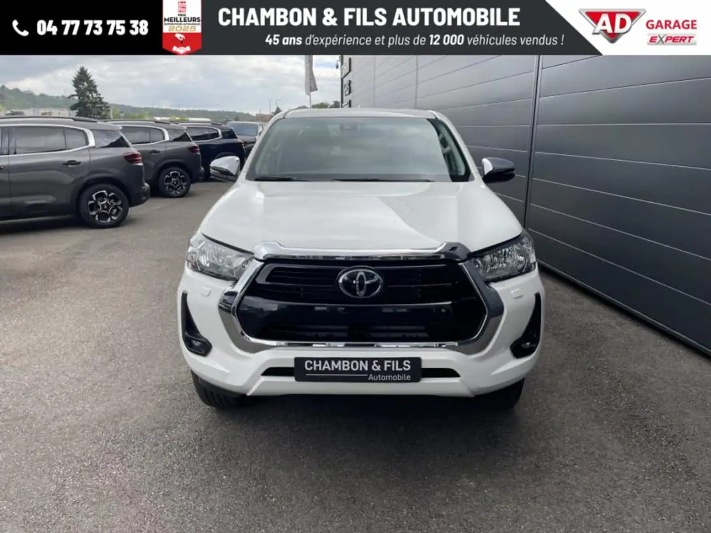 Toyota Hilux X-TRA CABINE CAB 4WD 2.4L 150 D-4D BVA LEGENDE Alb - 2