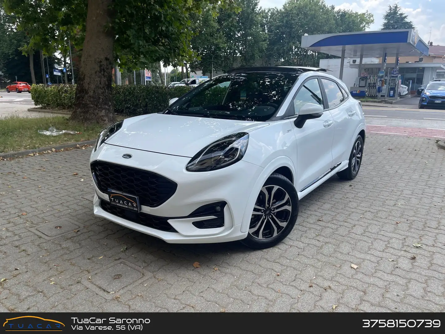 Ford Puma ST Line 1.0 EcoBoost mHEV Blanc - 1