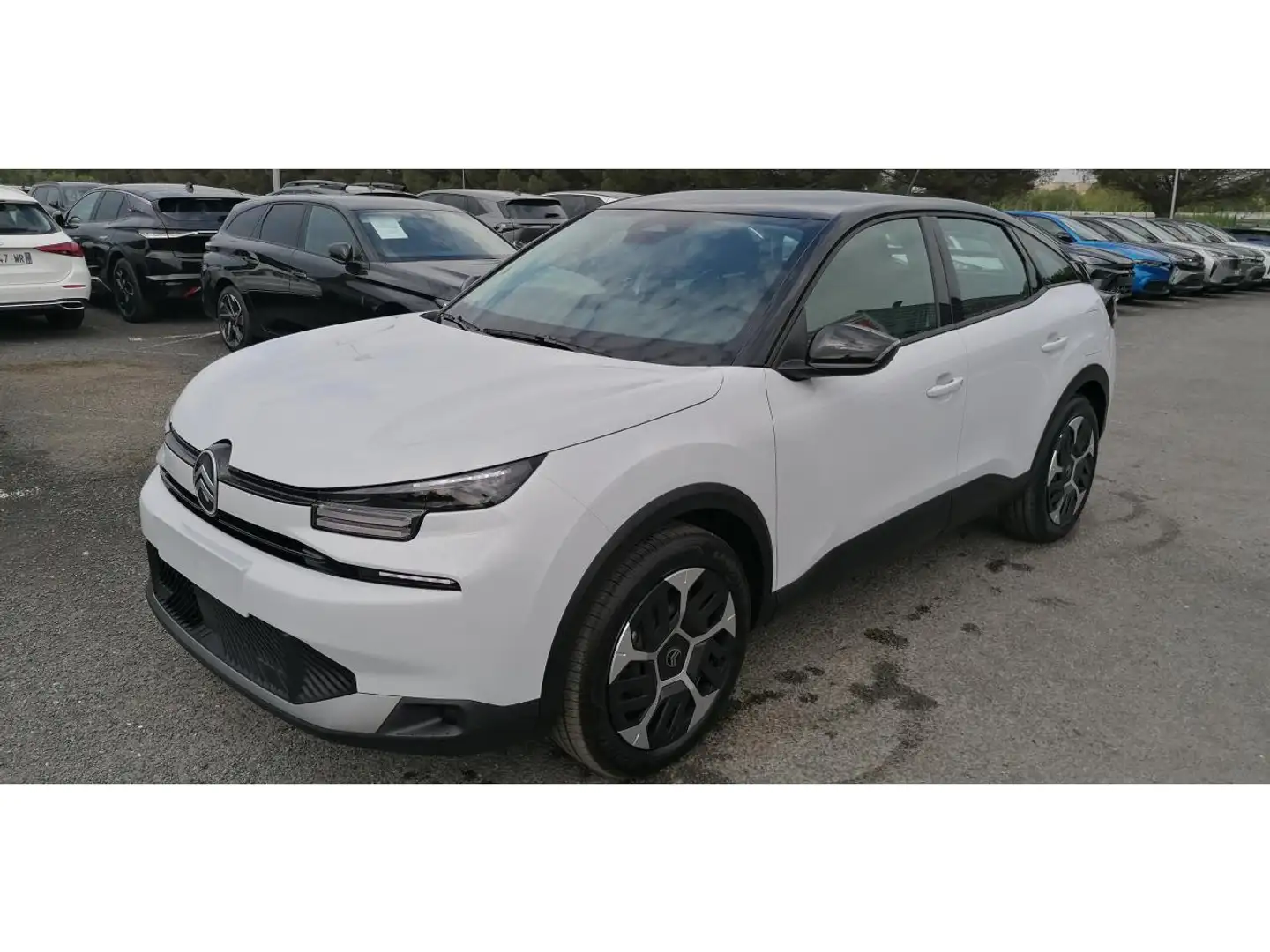 Citroen C4 1.2i Hybrid 145 e-DCS6 Plus Blanc - 2
