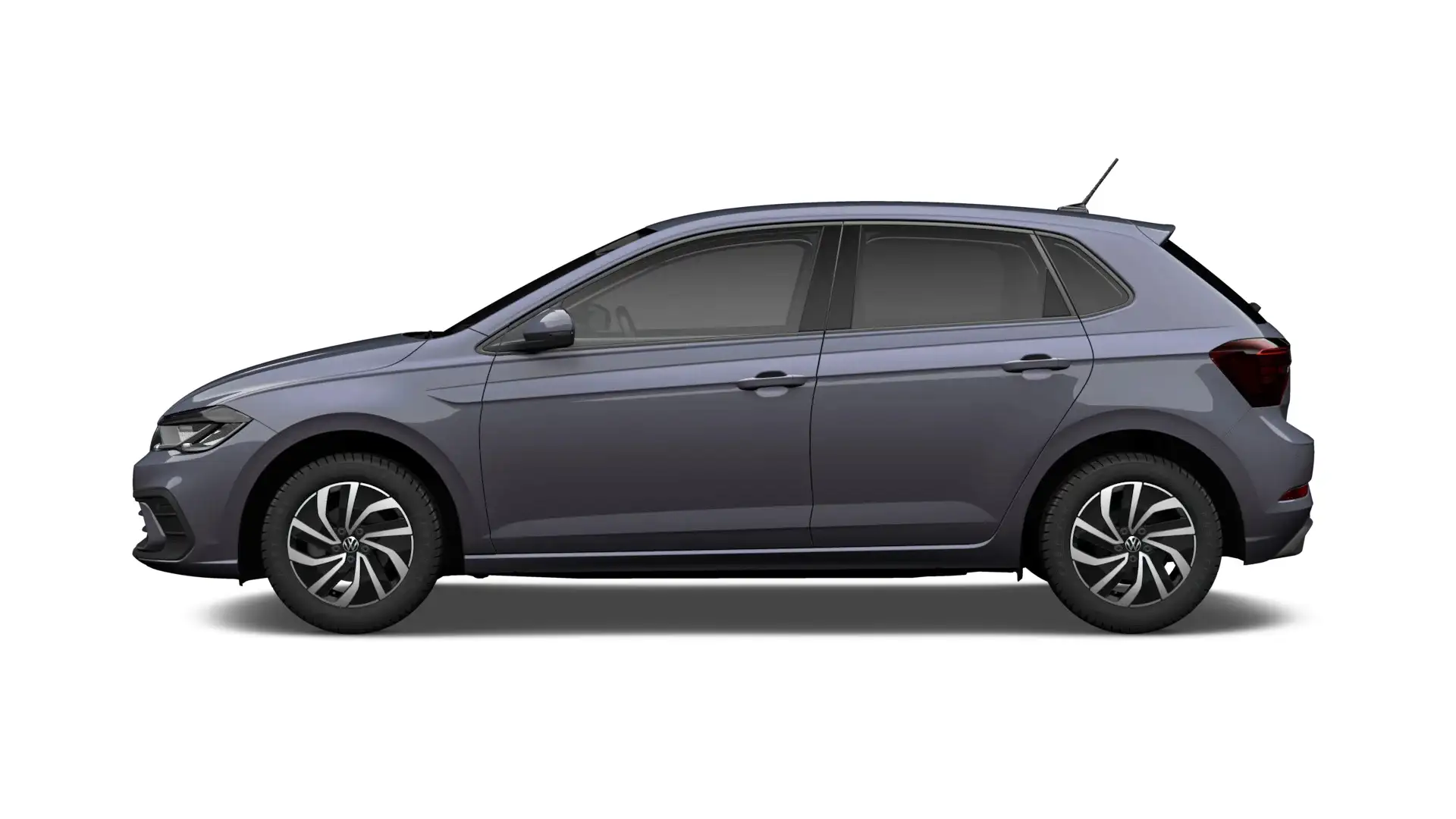 Volkswagen Polo 1.0 TSI 95 5MT Life Edition Zijruiten achter en ac Grijs - 2
