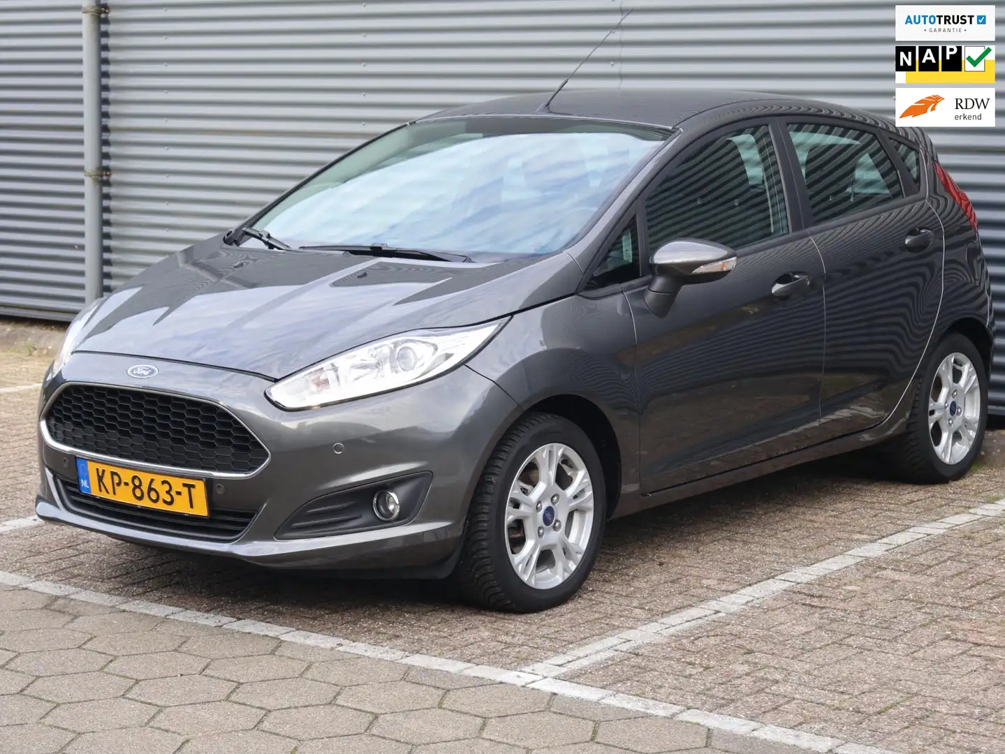 Ford Fiesta 1.0 Style Ultimate|Nav|Cruise|Airco|PDC|LMV Gris - 1