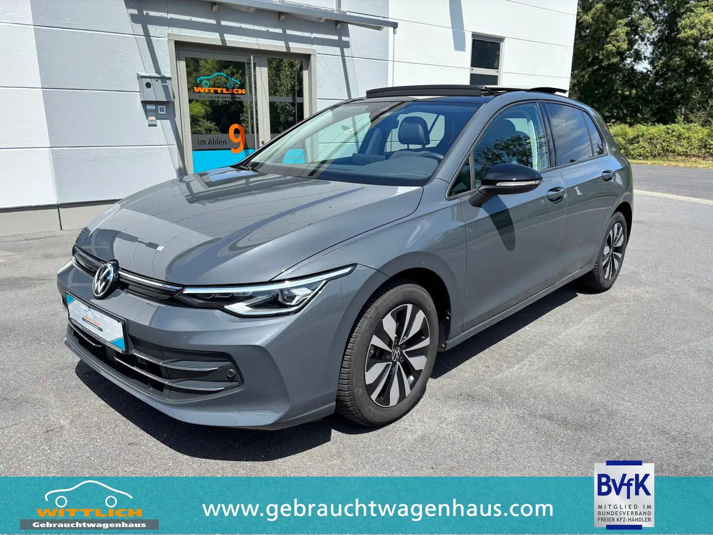 Volkswagen Golf VIII 1.5 TSI - "GOAL" + LED +NAVI +Garantie Grijs - 1