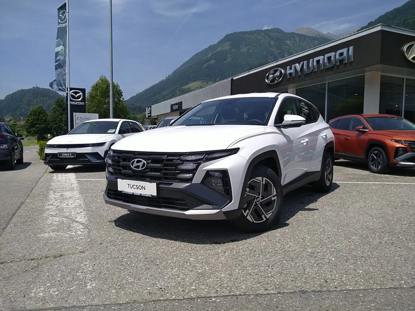 Hyundai TUCSON NX4 Smart Line 1,6 T-GDi 2WD t5bs1-PP3 Blanc - 2