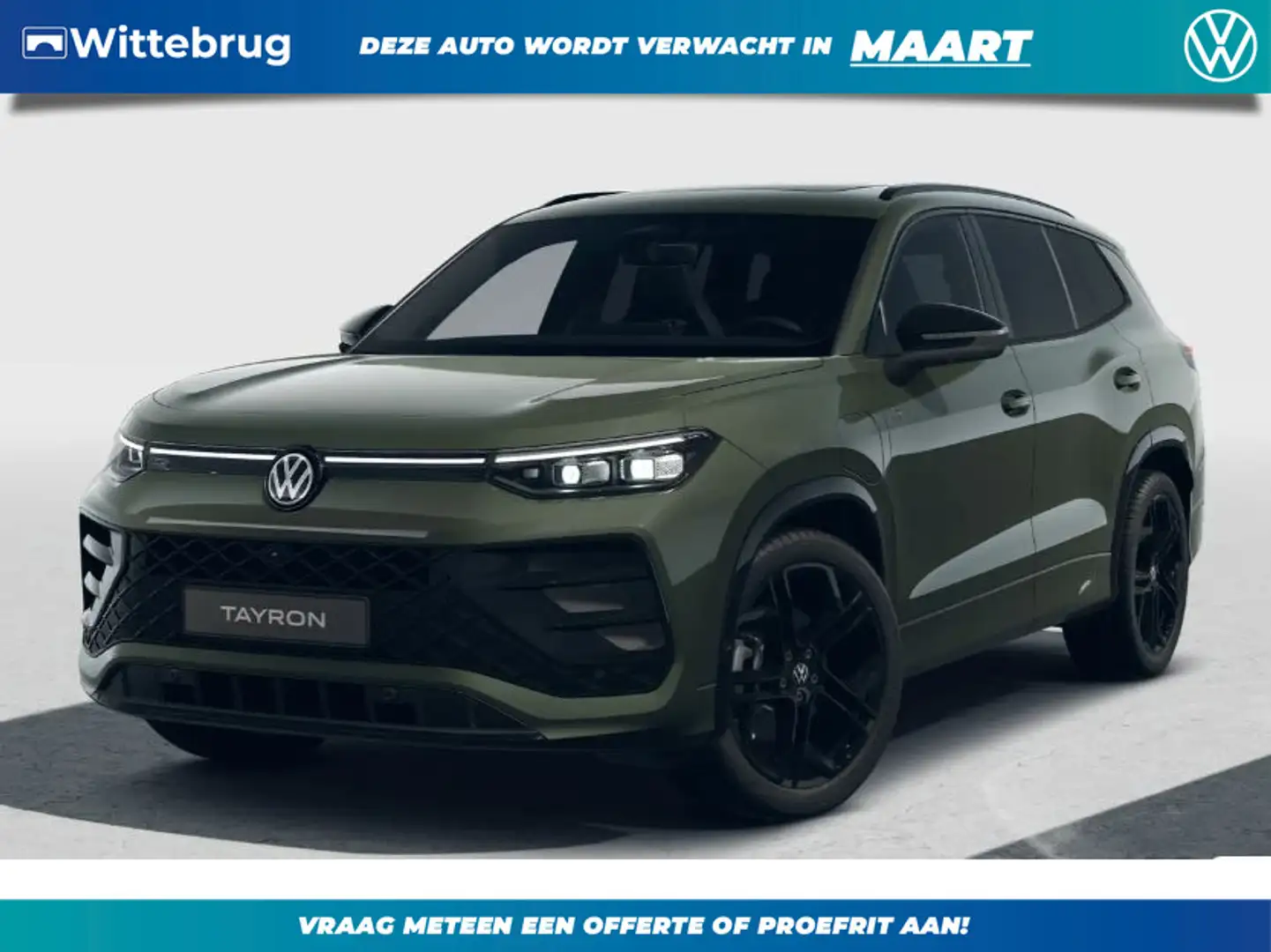 Volkswagen Tayron 1.5 eHybrid R-Line Edition Groen - 1