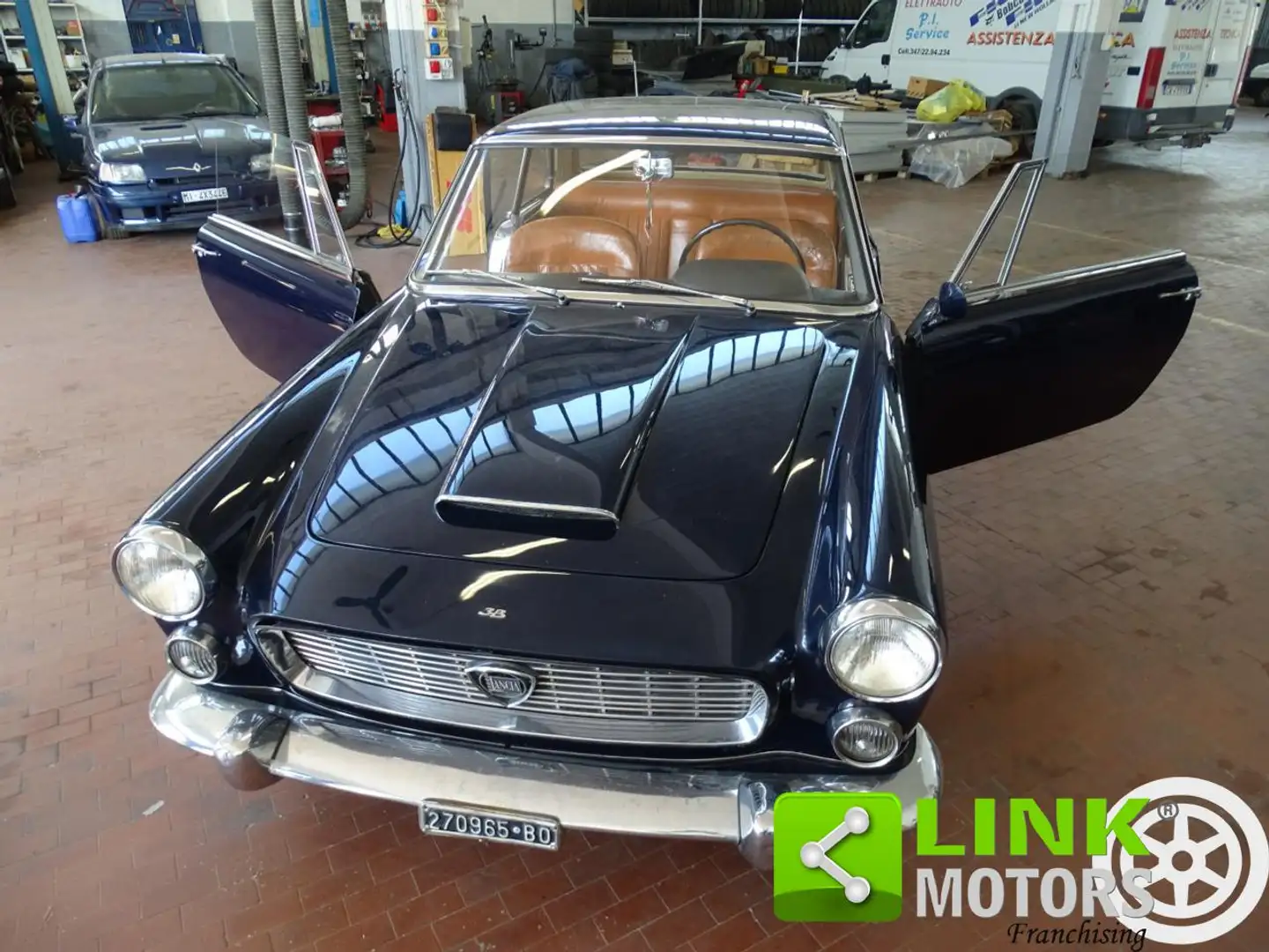 Lancia Flaminia 3B Coupé 2.8 V6 Pininfarina ASI Blau - 1