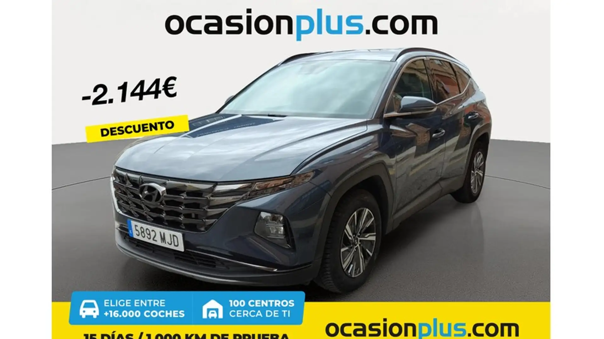 Hyundai TUCSON 1.6 CRDI Maxx 4x2 Blauw - 1