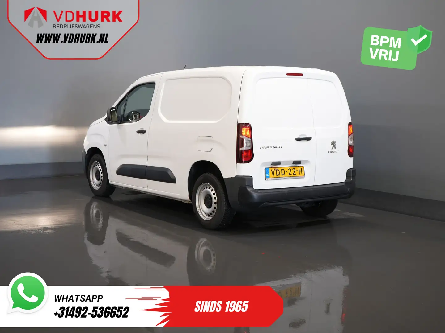 Peugeot Partner 1.6 HDI 75 pk EXPORT ONLY Rijdt Prima/ Volledig On Wit - 2