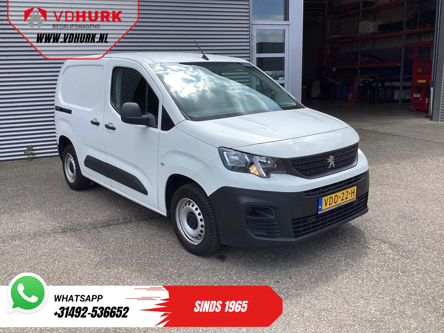Peugeot Partner 1.6 HDI 75 pk EXPORT ONLY Rijdt Prima/ Volledig On Blanc - 1