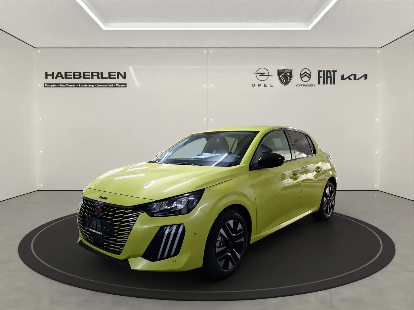 Peugeot 208 Allure Gelb - 2